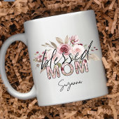 母賛美フローラ母の日コーヒーマグ ツートーンマグカップ