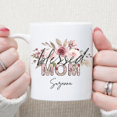 母賛美フローラ母の日コーヒーマグ ツートーンマグカップ