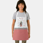 母賛美ヴァージンメアリ・カトリック・キッズ・ガールズ エプロン (インサイチュ)