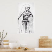 母賛美子 ポスター (キッチン)