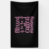 母賛美芸は母と呼ぶ 横断幕 (縦)