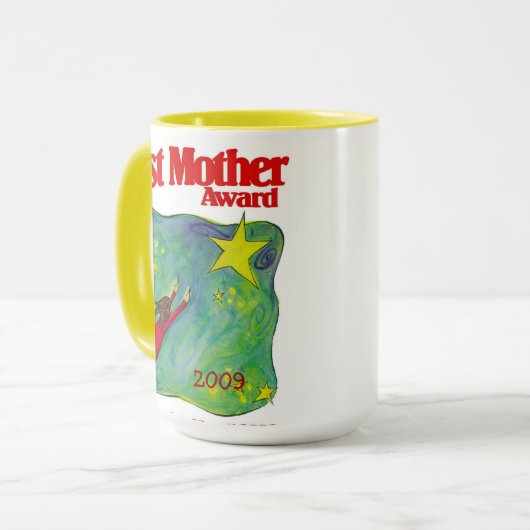 母賞最高の贈 マグカップ (正面左)