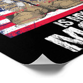 母退役軍人デイ私のお気に入りの退役軍人は私の母 ポスター (角)