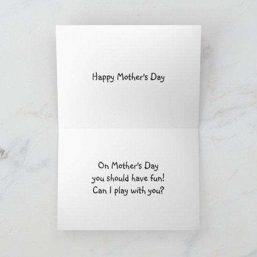母遊の日に母さん カード (内部)