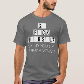 母音を買いませんか 自分で悪態をつく - c tシャツ