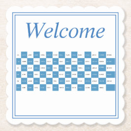 母音付きワードゲーム用カントシート語 ペーパーコースター