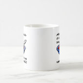 母音運動が面白いマグカップ コーヒーマグカップ (中央)