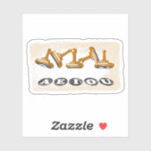 母音AEOU英語文法 シール (シート)