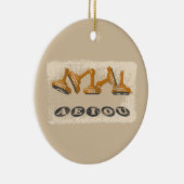 母音AEOU英語 セラミックオーナメント (右)