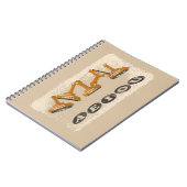 母音AEOU英語 ノートブック (左側)