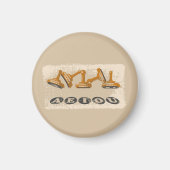 母音AEOU英語 マグネット (正面)