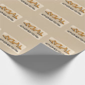 母音AEOU英語 ラッピングペーパー (角)