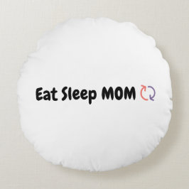 母食べの再演の愛 ラウンドクッション