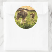 母馬 ラウンドシール (バッグ)