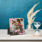 母1写真ピモダンッエレガントクガーリーの母の日 フォトプラーク (インサイチュ)