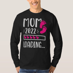 母2022未来の母ママを読み込む母ママは母を期待 Tシャツ