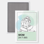 母24/7/365 マグネット (正面/裏面)