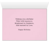 母70誕生日ピンク色の花 (内部横(下))