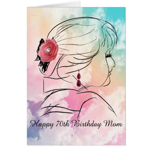 母70誕生日 (正面)