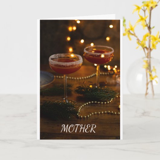 **母**あなたの誕生日のための美しいカード カード (黄色い花)