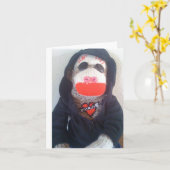 母 カード (黄色い花)