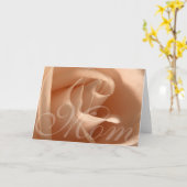 母 カード (黄色い花)