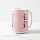 母 コーヒーマグカップ (正面右)