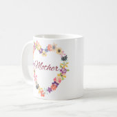 母 コーヒーマグカップ (正面左)