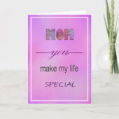 母 シーズンカード (正面)