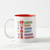 母 ツートーンマグカップ (左)