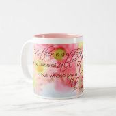 母 ツートーンマグカップ (正面左)