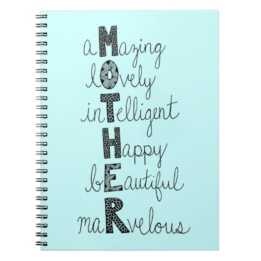 母 ノートブック (正面)