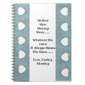 母 ノートブック (正面)