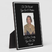 母 フォトプラーク (側面)