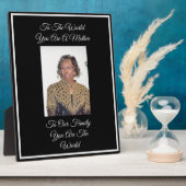 母 フォトプラーク (側面)