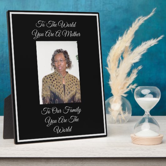 母 フォトプラーク (側面)