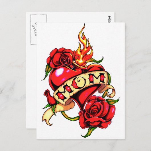 母 ポストカード (正面/裏面)