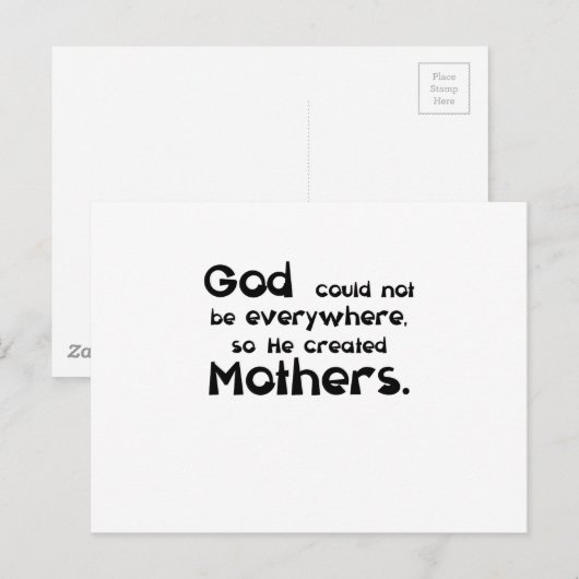 母 ポストカード (正面/裏面)