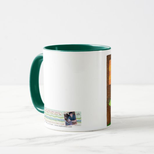 母 マグカップ (正面左)