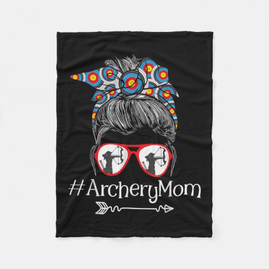 母 – マザーズ・デイ・ボウマン・ボウズ フリースブランケット (正面)