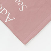 母 ママ お母さん 定義 ダスティ ローズ ピンク フリースブランケット (角)