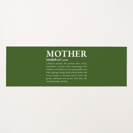 母 ヨガマット (正面(横))