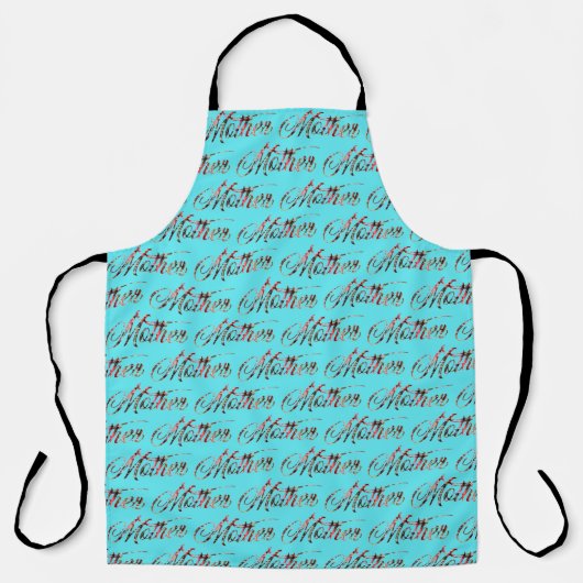 母、一言で エプロン (正面)