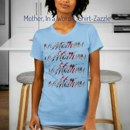 母、一言で Tシャツ
