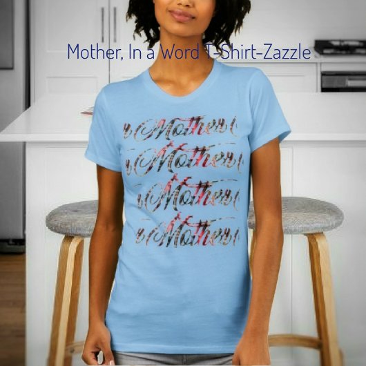 母、一言で Tシャツ