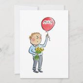 母 招待状 (正面)