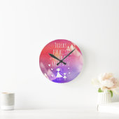 母     時計 (ホーム)