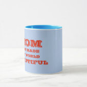 母、母、女性の愛ギフト誕生日マグカップ マグカップ (中央)