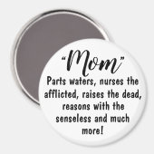 母:水の一部、苦しむナース...等 マグネット (正面/裏面)