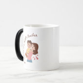 母 – 知恵と育ちの始まり モーフィングマグカップ (正面左)